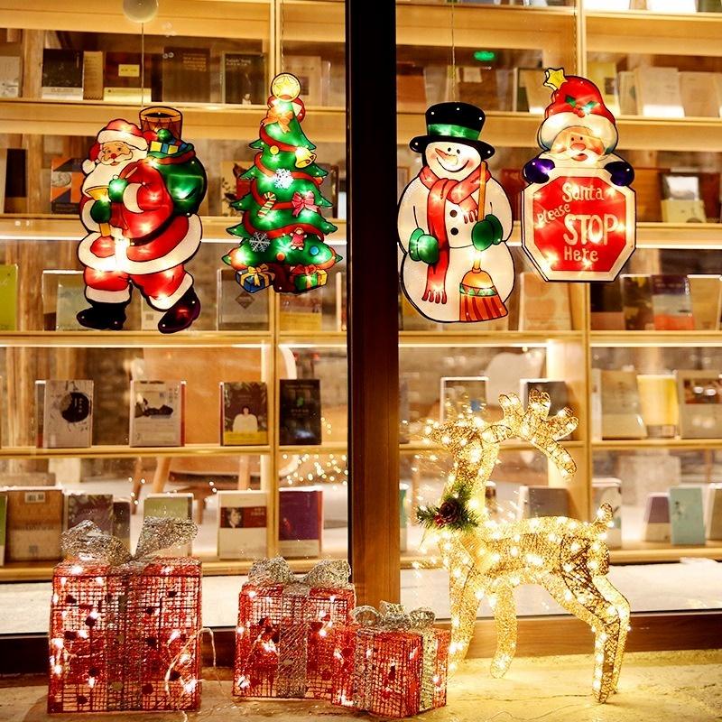 Đèn LED trang trí cửa sổ nhiều màu sắc