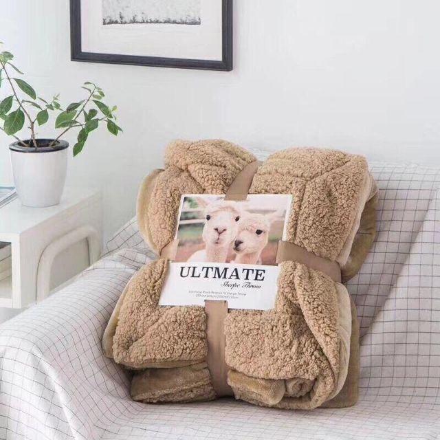 Chăn lông cừu ULTIMATE loại dày chat để chọn mẫu