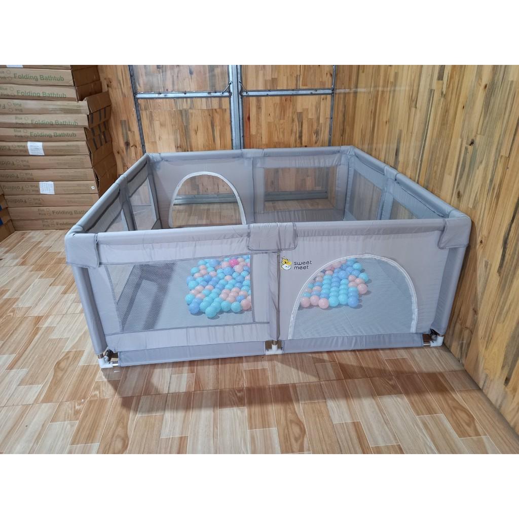 QUÂY BÓNG CAO CẤP THƯƠNG HIỆU DORON AN TOÀN CHO BÉ KT 1.5*1.5M