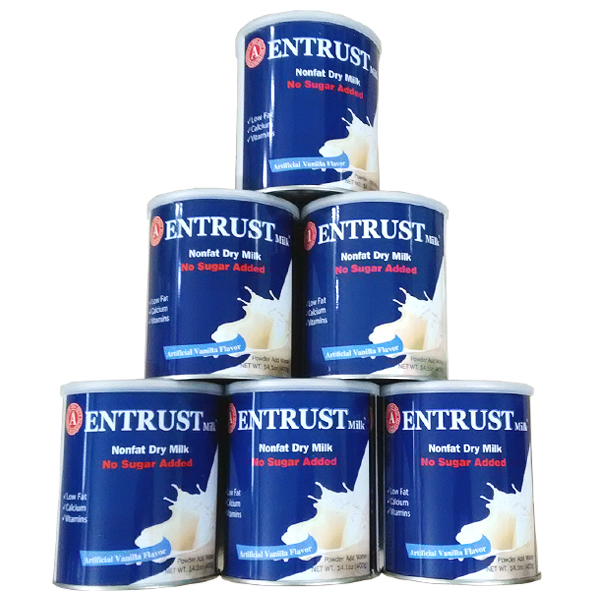 Thùng Sữa Entrust dành cho người tiểu đường (đái tháo đường) Entrust Milk 400g 6 hộp