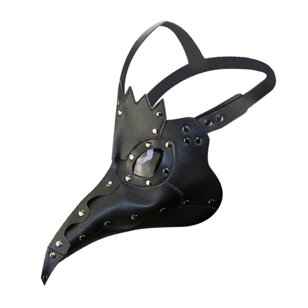 Plague Doctor Steampunk Peak Mask Punk Mask Halloween Costume Joke Accessories