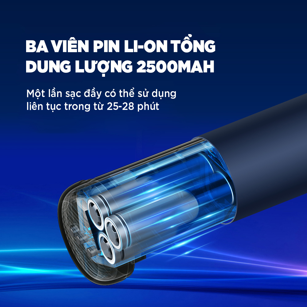 Máy hút bụi mini không dây Liectroux i3 Thiết kế nhỏ gọn Động cơ mạnh mẽ Dung lượng pin lớn Cổng sạc USB tiện lợi Sản phẩm mới của thương hiệu LIECTROUX ROBOTICS Hàng chính hãng