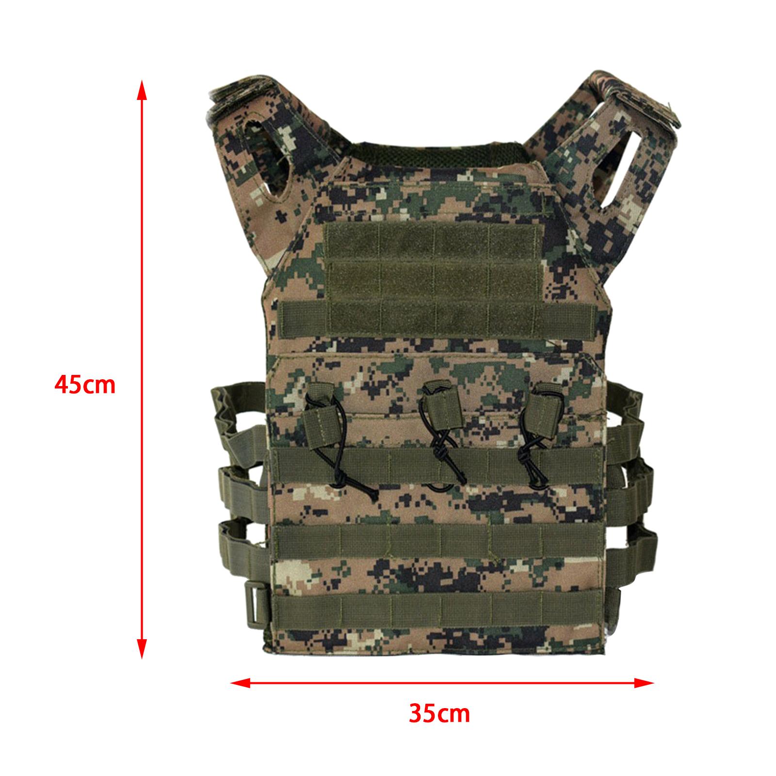 Vest Trainning Combat Swat Assault Shooting Hunting Outdoor Molle Vest