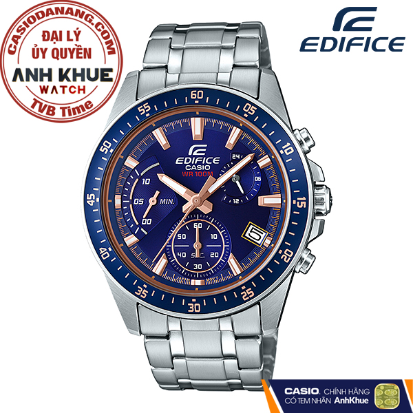 Đồng hồ nam dây kim loại Casio Edifice chính hãng EFV-540D-2AVUDF