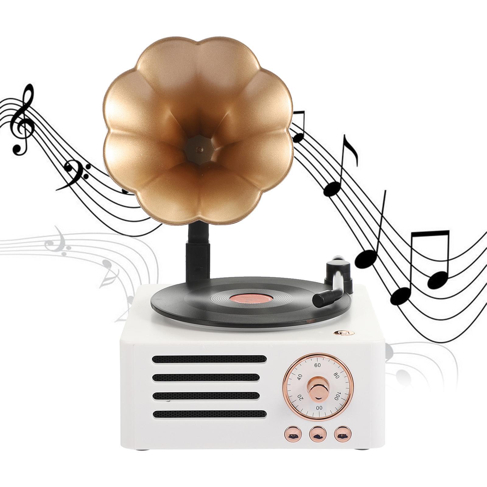 Turntable Player Bluetooth 5.0 Phonograph for Decoration
