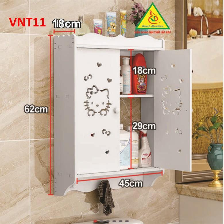 TỦ NHÀ TẮM CHỐNG THẤM NƯỚC VNT11 - NỘI THẤT LẮP RÁP