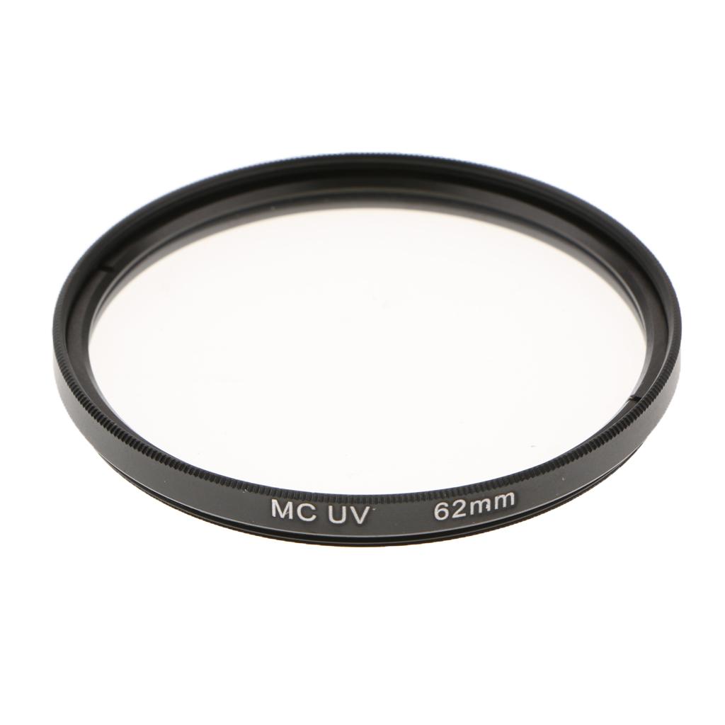 Hilabee 62 Mm UV-Siêu Mỏng Đa Phủ Lớp Bảo Vệ Tia Cực Tím Bộ Lọc Ống Kính Cho Canon Nikon Sony DSLR Ống Kính