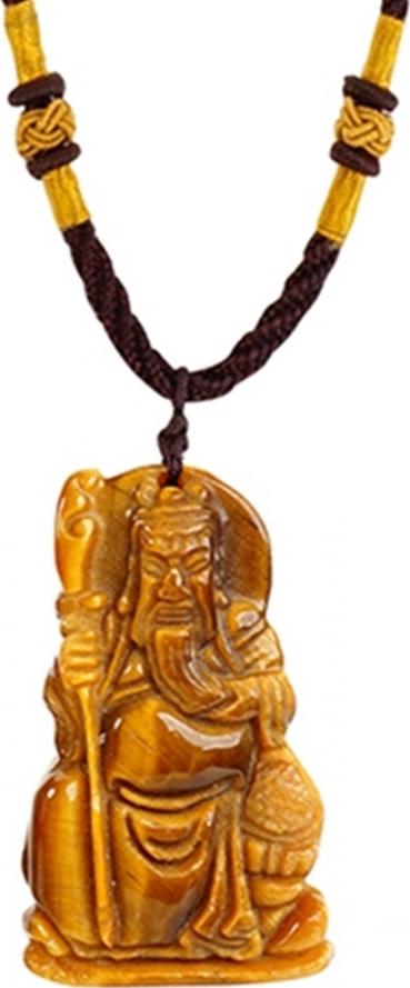 Vòng Cổ Quan Công Opal Mắt Hổ Tự Nhiên