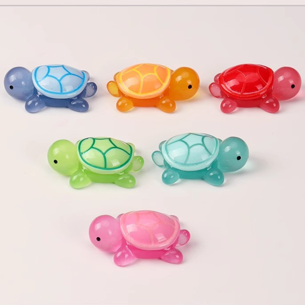 Nam châm siêu mạnh hít tủ lạnh Dola Home charm rùa dạ quang phát sáng làm quà lưu niệm ý nghĩa, đính sticker cute