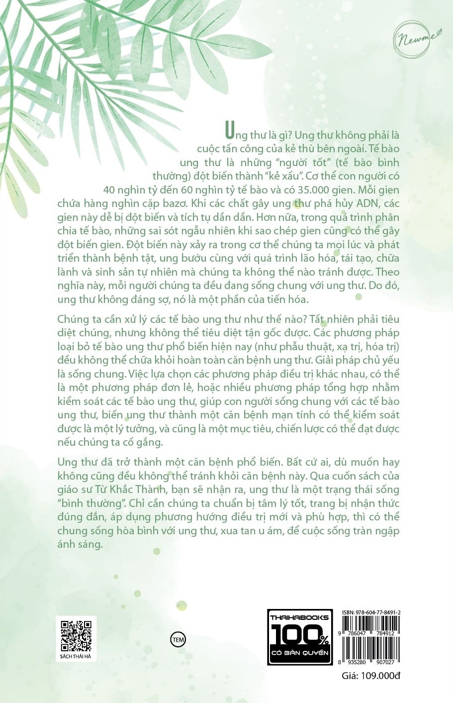 Sống Chung Với Ung Thư - Từ Khắc Thành