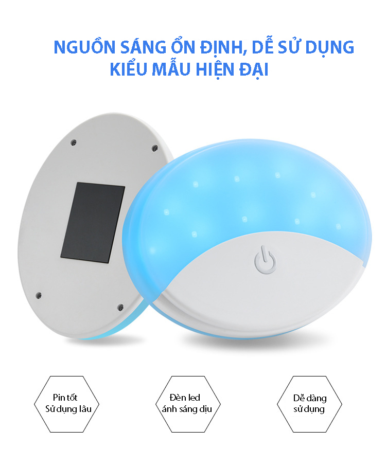 Đèn Led Cảm Ứng Dán Trần Ô Tô 2 Chế Độ Ngày - Đêm