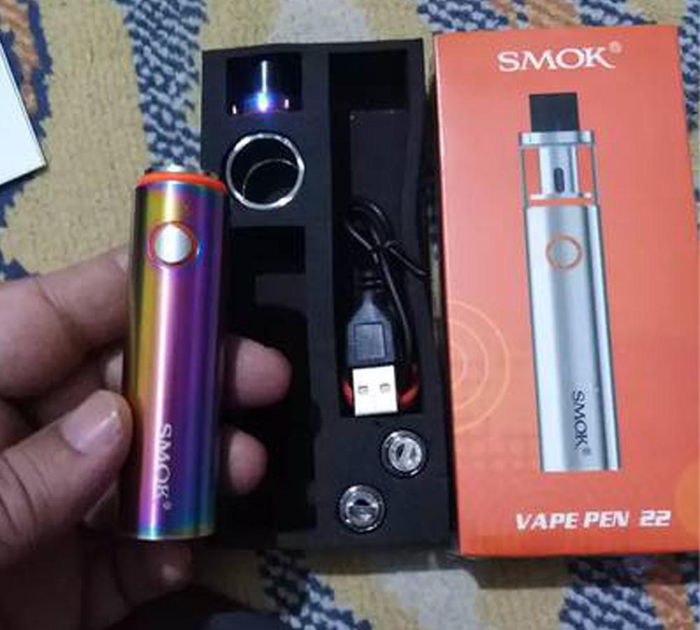 thuốc ra khói điện tử lá mùi vaper eb