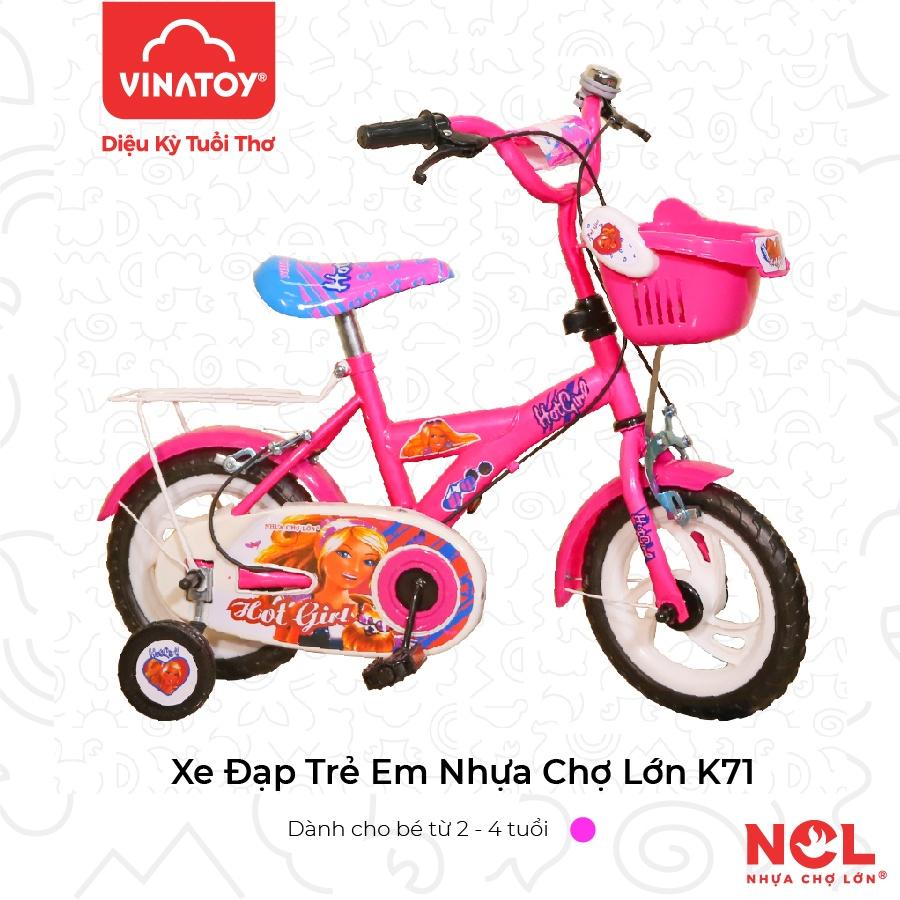 Xe Đạp Trẻ Em Nhựa Chợ Lớn K71 Cho Bé Từ 2 đến 4 Tuổi