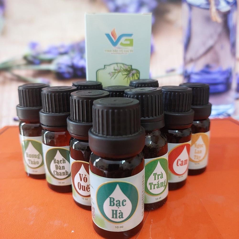 Tinh dầu thiên nhiên nguyên chất 10ml đủ loại