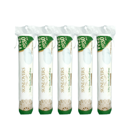 Combo 5 Gói Bông Tẩy Trang Skinlovers 120+30 miếng