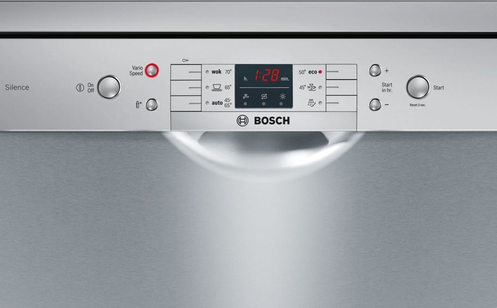 Máy Rửa Chén Độc Lập Bosch HMH.SMS63L08EA - 12 Bộ - 6 Chương Trình Rửa - Hàng Chính Hãng