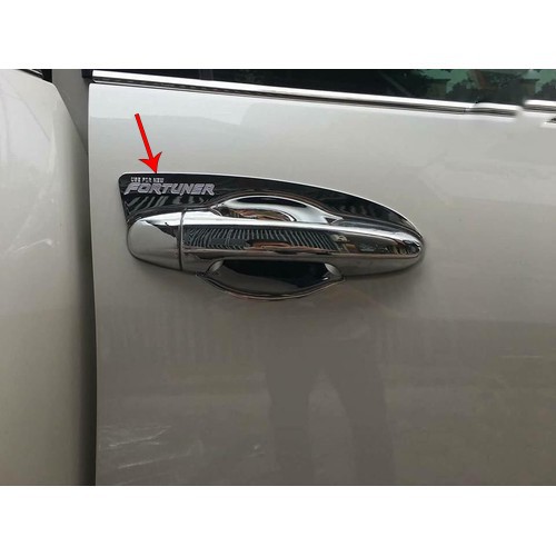 HCM,Chén Cửa, Ốp Hõm Cửa Xe Toyota Fortuner 2017-2020-2021