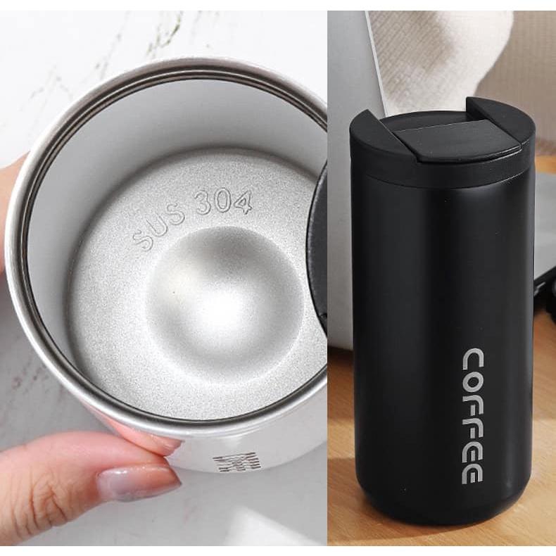CỐC UỐNG GIỮ NHIỆT COFFEE 550 ML - LY GIỮ NHIỆT CAFE CHÂN KHÔNG CHẤT LIỆU THÉP KHÔNG GỈ BỀN CHẮC GIỮ NHIỆT CỰC TỐT
