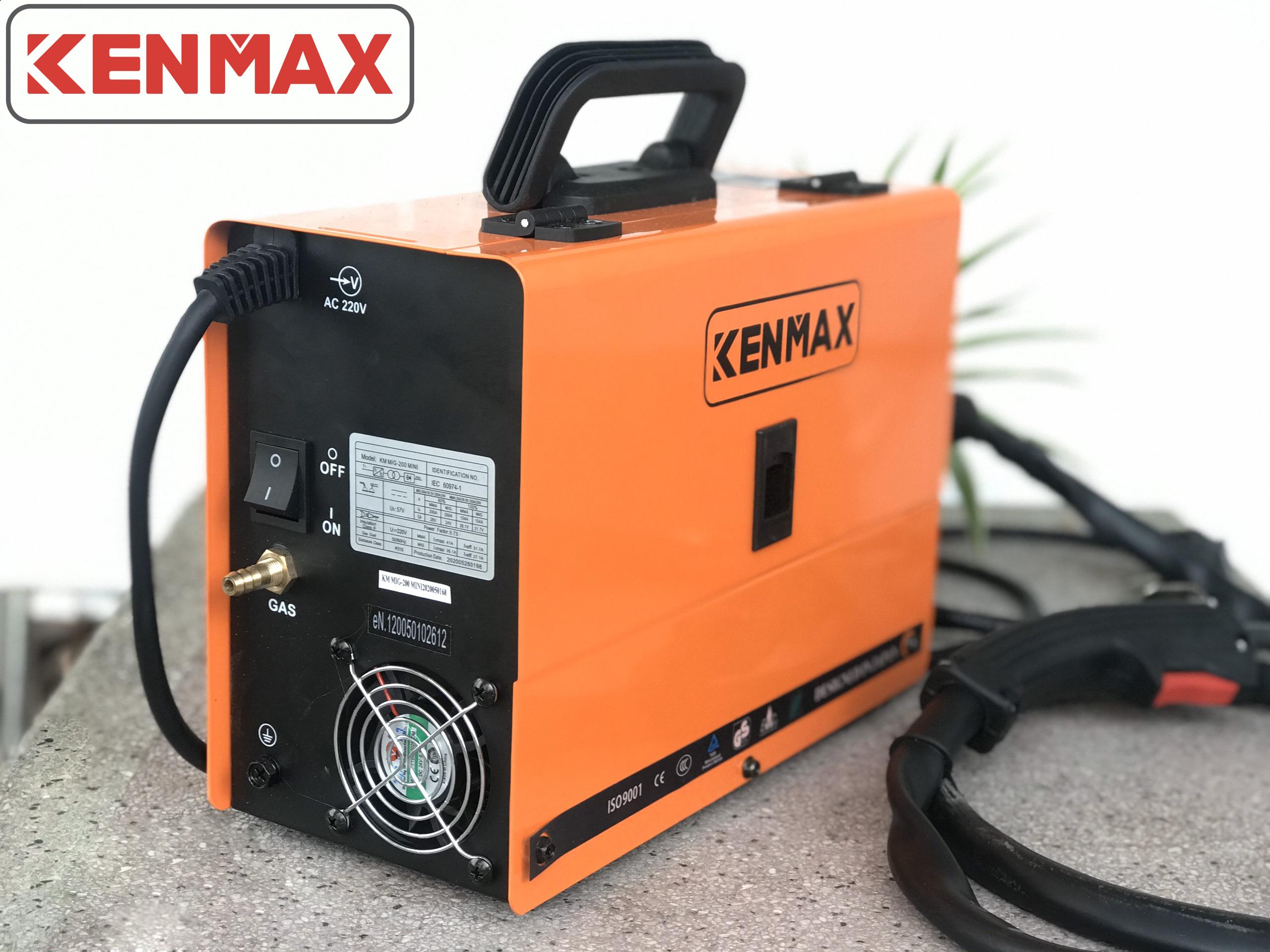 Máy hàn Mig KENMAX KMMIG 200 Mini 3 chức năng, siêu rẻ, siêu tiện, hàn cuộn 1 kí