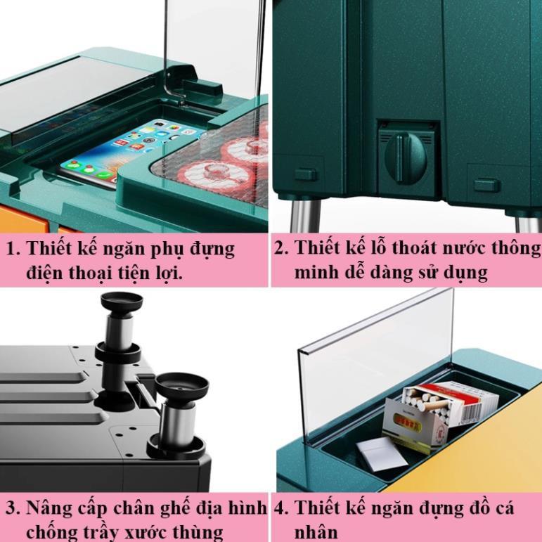 Thùng Câu Đài MC-5 JIADIAONI Đa Năng Thể Tích 32L giữ nhiệt cực tốt, giải quyết mọi địa hình khi đi câu cá MC-5