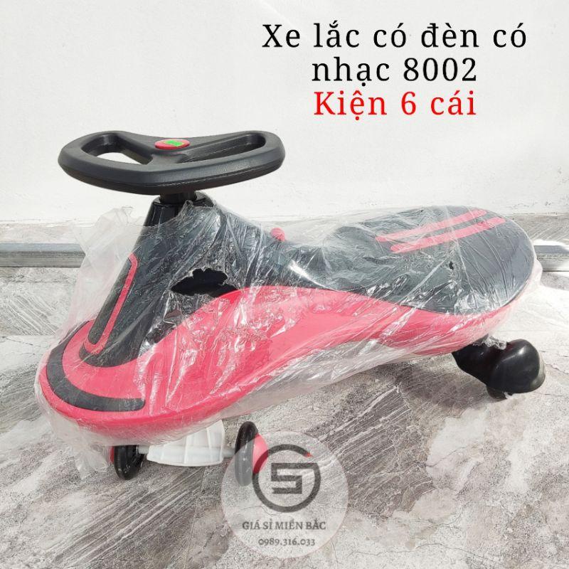 Xe lắc kết hợp chòi chân cho bé cỡ đại có đèn, có nhạc 8002