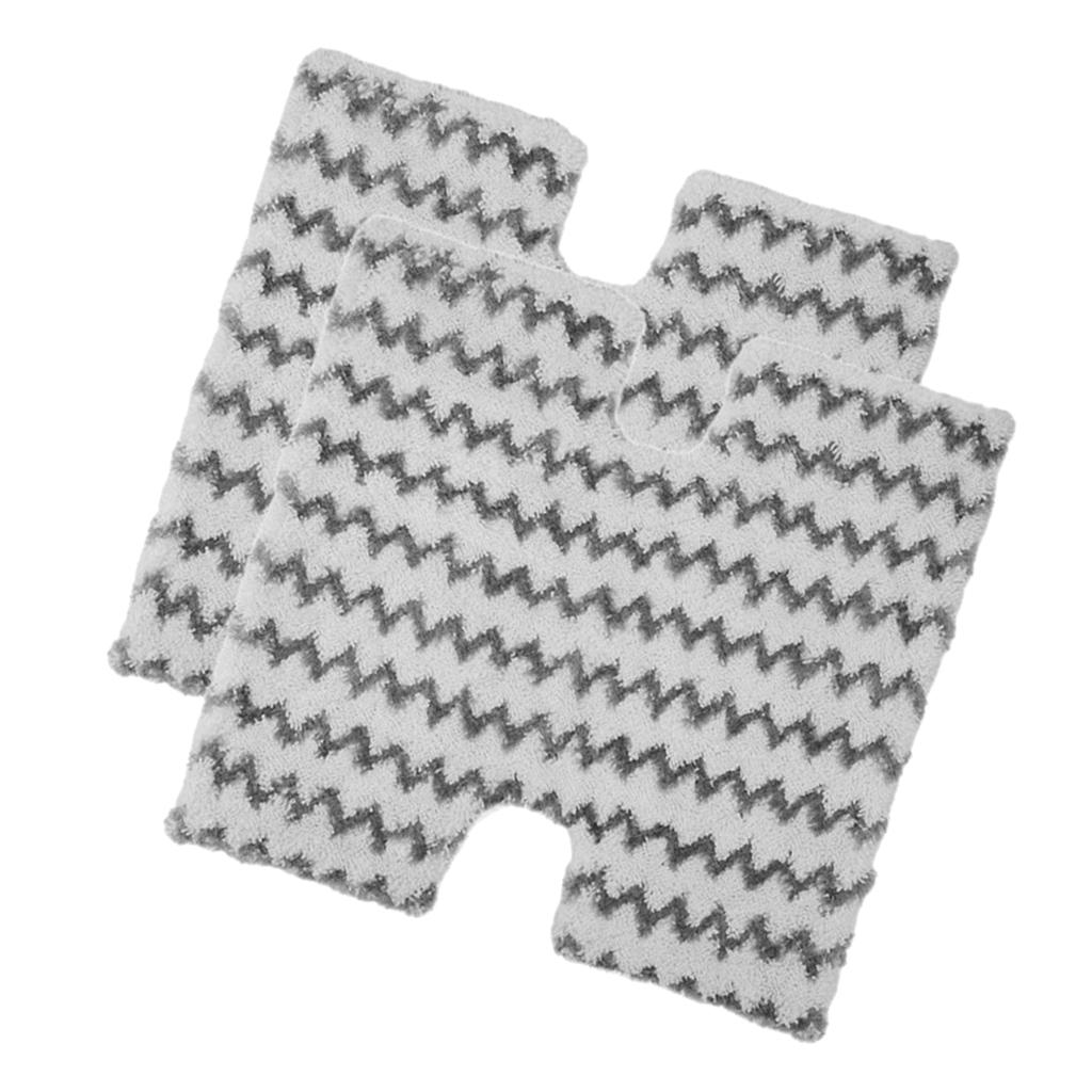 2pcs Chenille Replacement Mop Pad For Shark Steam Mop High water absorption, strong decontamination no hair removal long life easy to clean