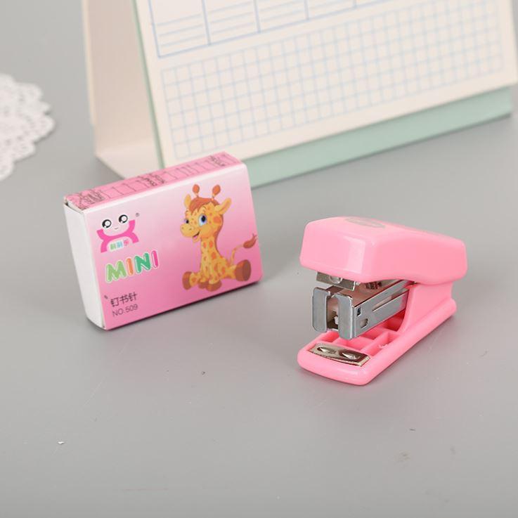 Dập ghim mini +1 hộp đạn ghim H110