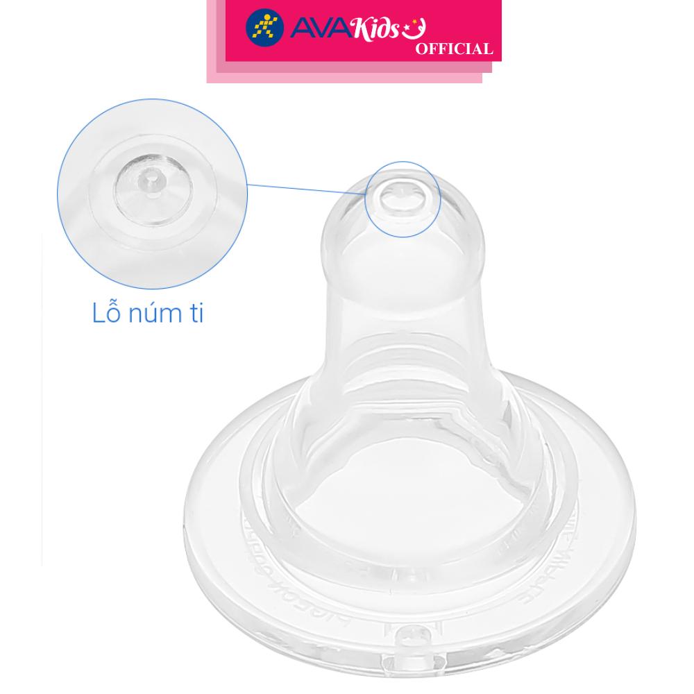 Bình sữa nhựa PP Pigeon cổ hẹp 120 ml - Hình gấu (từ 4.5 tháng) - Hàng Chính Hãng