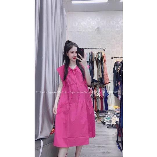 Đầm bầu mùa hè thời trang-váy bầu thiết kế đẹp, sang chảnh chất mát mịn