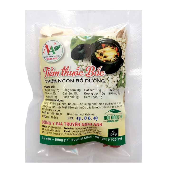 Thang tiềm thuốc Bắc Đông Y Nghi Anh gói 100gr