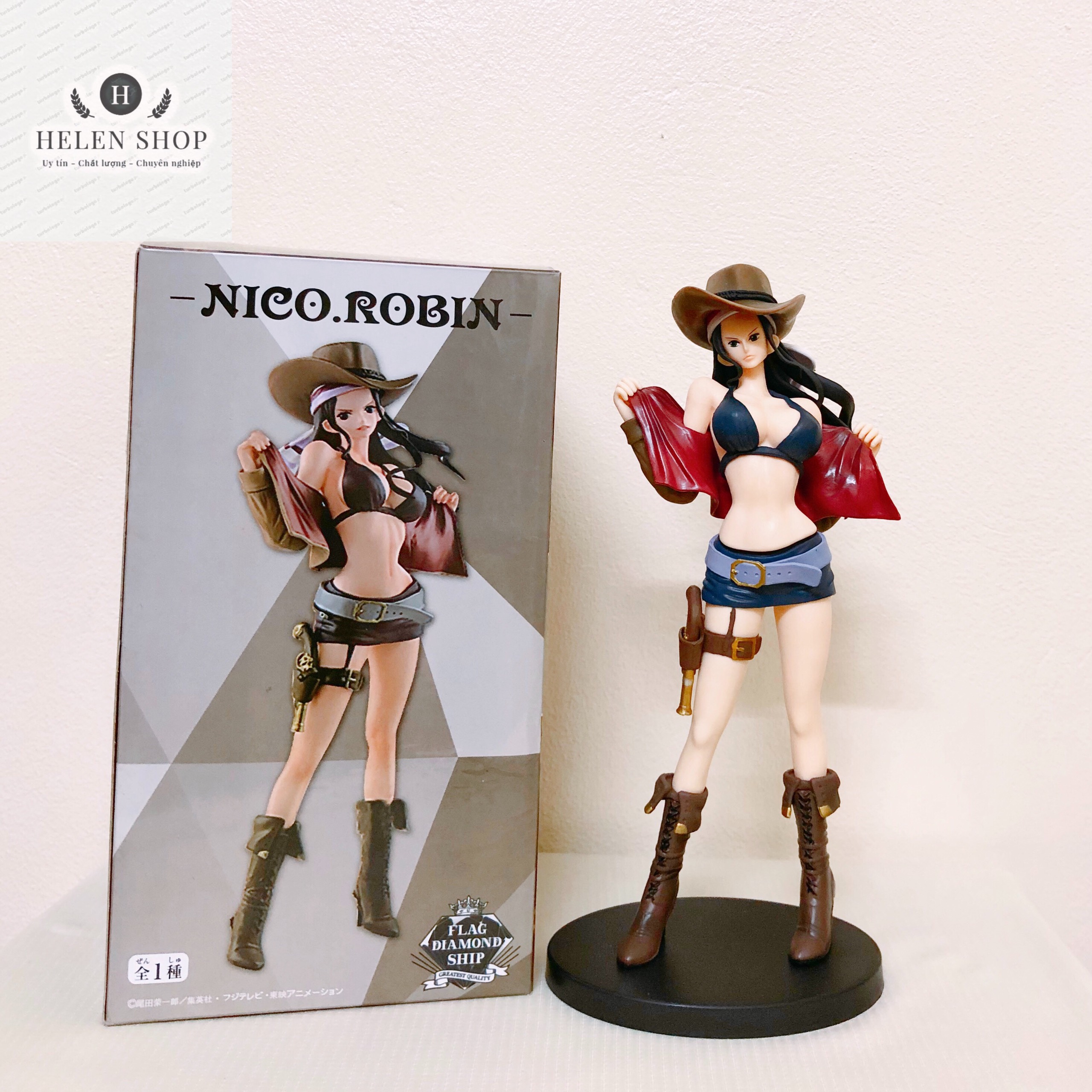 Mô hình One Piece Robin cao bồi cực xinh