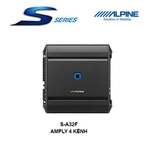 S-A32F Amply ô tô 4 kênh chính hãng Alpine