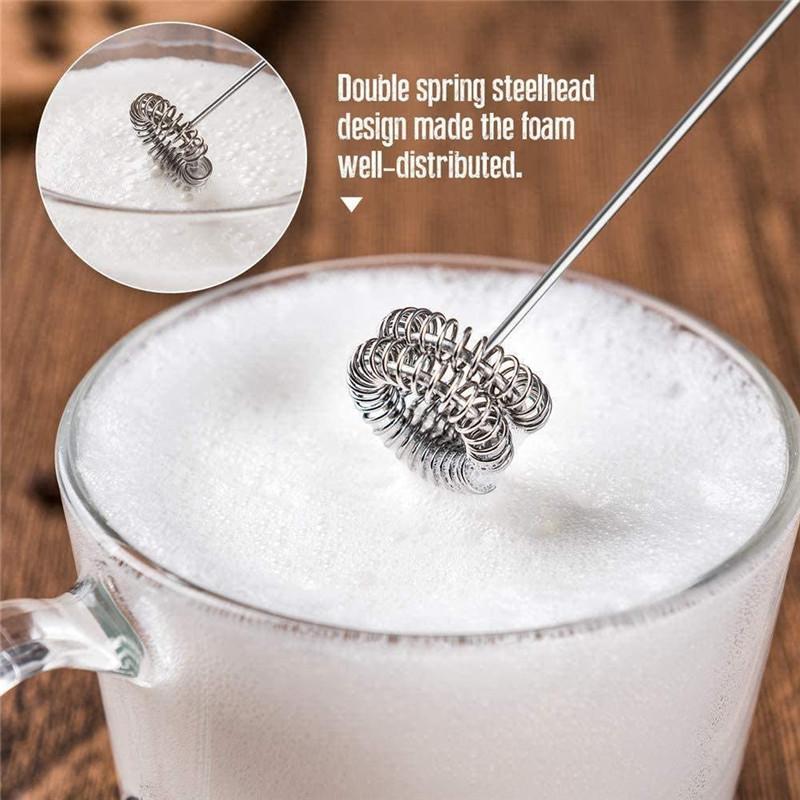 Điện Sữa Rửa Mặt Foamer Phối Đánh Be Khuấy 3 Tốc Độ Cà Phê Sữa Drink Frother USB Sạc Thực Phẩm Cầm Tay Máy Xay Đánh Trứng