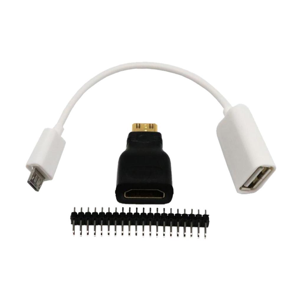 Male to Female+Micro USB to USB+Male GPIO for
