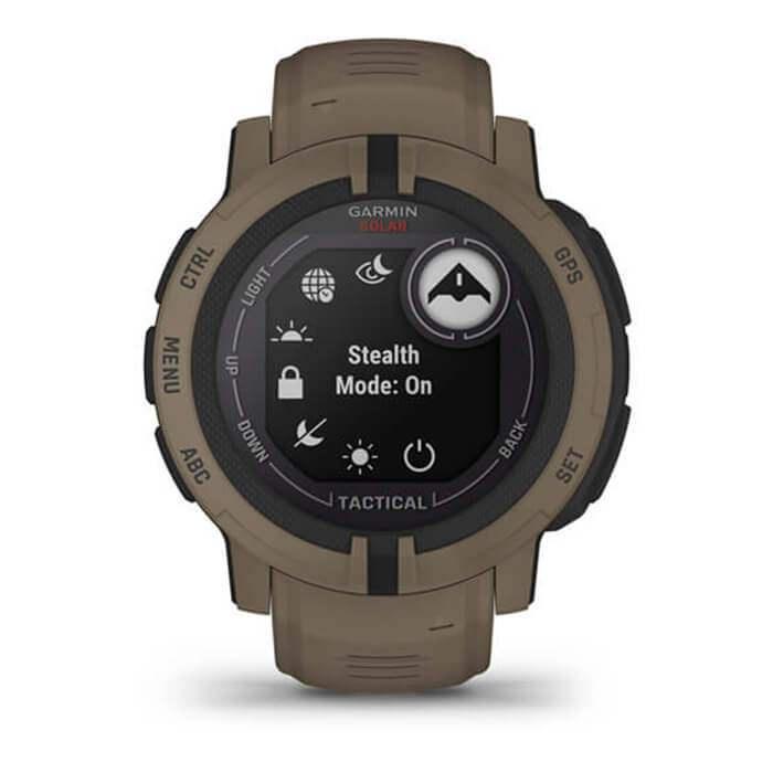 Đồng Hồ Thông Minh Garmin Instinct 2 Solar Tactical - Hàng Chính Hãng