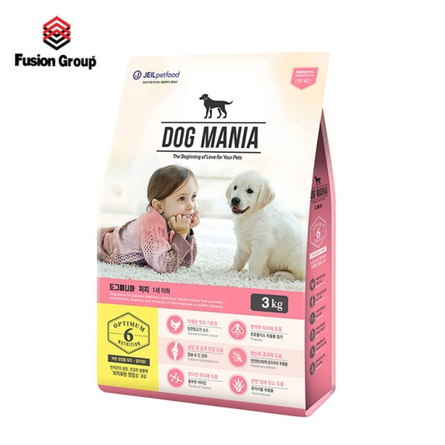 Thức ăn hạt cho chó nhỏ DOG MANIA PUPPY 3KG