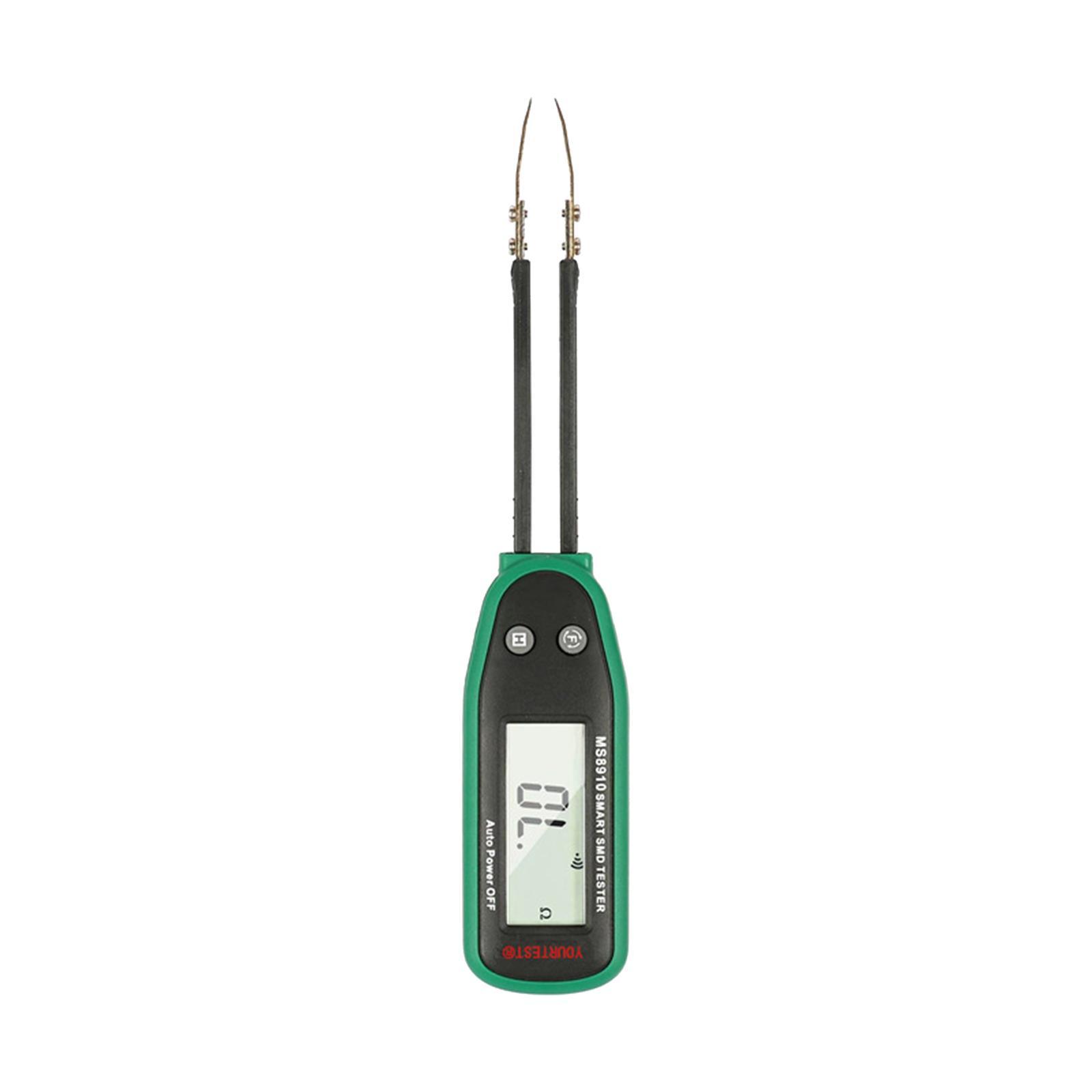 Smart SMD Tester Resistor Tester Tweezer Multimeter Test Electrical Electronic Component Analyzer Testing Clips Tweezers Test Clip