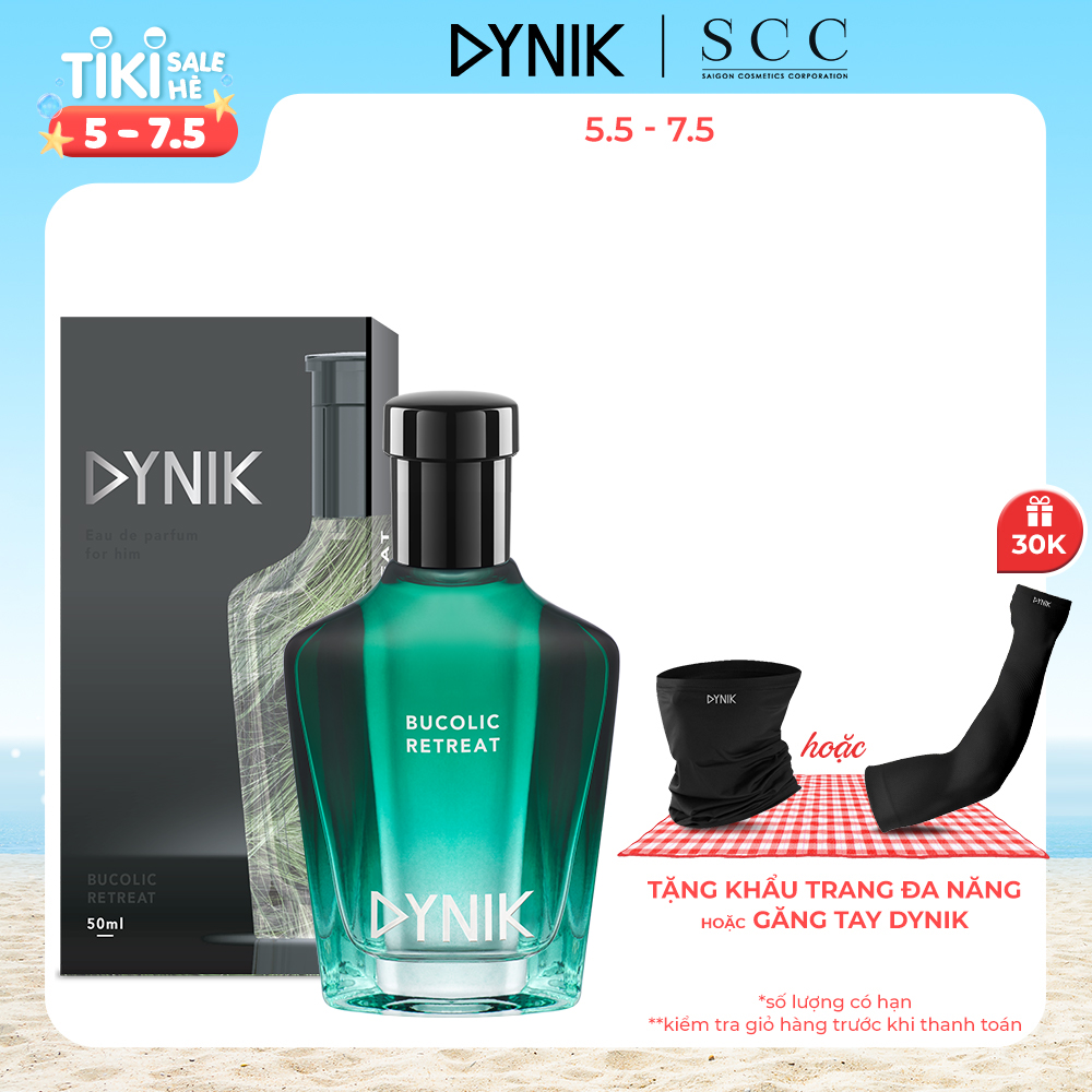 Nước hoa nam Dynik hương cỏ thanh khiết 50ml