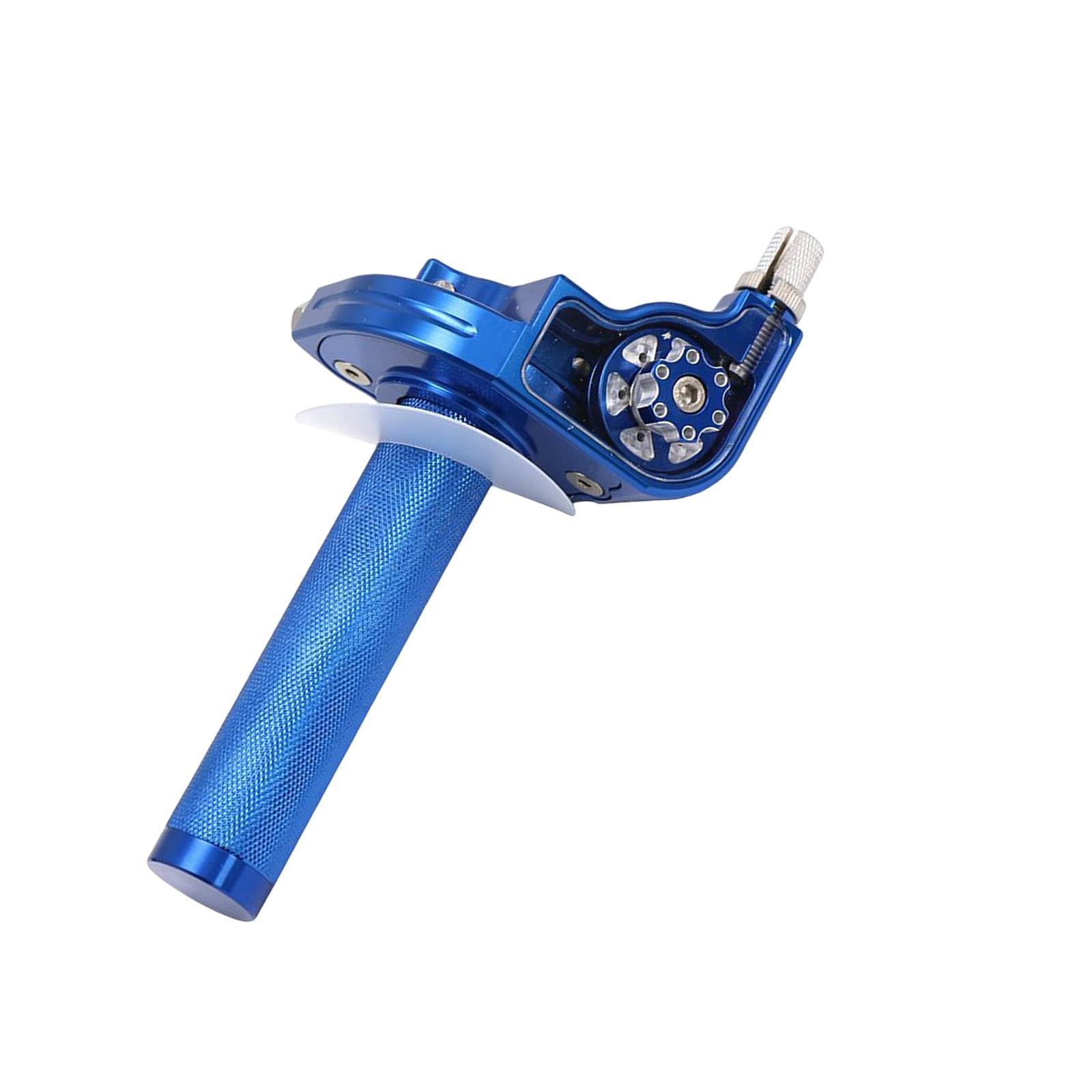 Throttle Grip Handlebar Grip  Aluminum Alloy 22mm Handlebar for Motorbike , Red