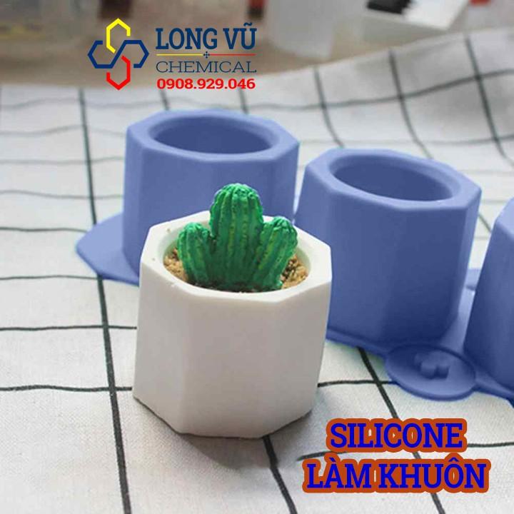 Silicon Làm Khuôn Trắng, Trong Rubber RTV 828 (Tặng Kèm Xúc Tác)