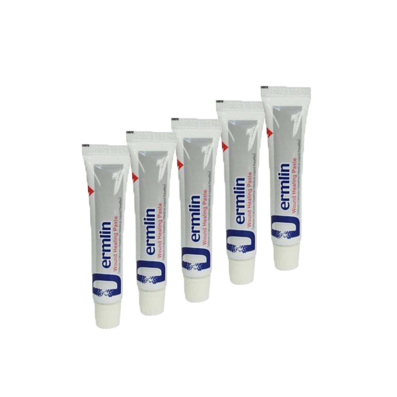 Combo 5 Dermlin Gel Công Nghệ USA Liền Nhanh Vết Thương Hở, Phẫu Thuật, Viêm Loét Cấp và Mãn Tính. Collagen II, III, phòng và trị sẹo