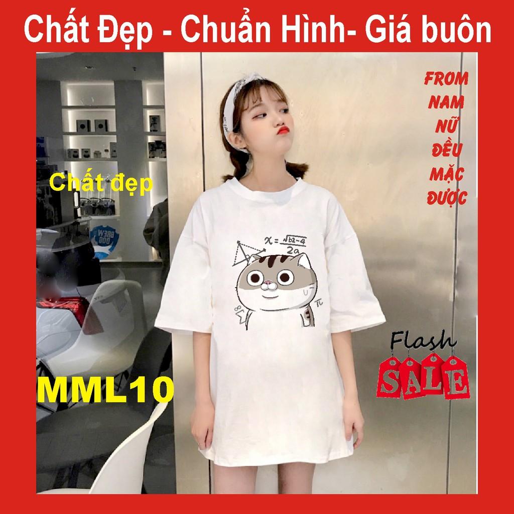 áo thun mèo cat ami bụng bự M9,UNI SIZE FREE SIZE ,tay lỡ