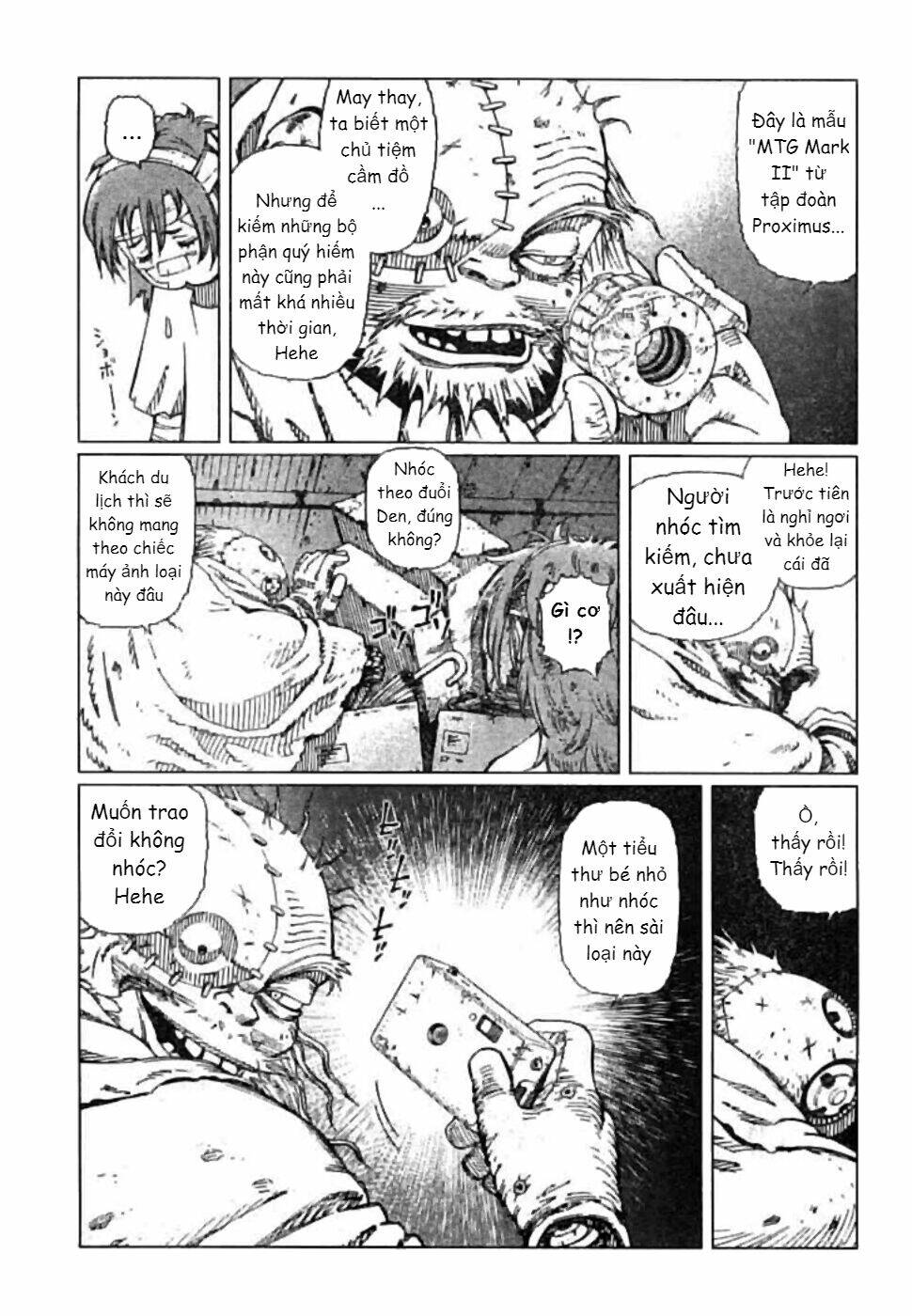 thiên thần chiến tranh alita ngoại truyện chapter 2 4