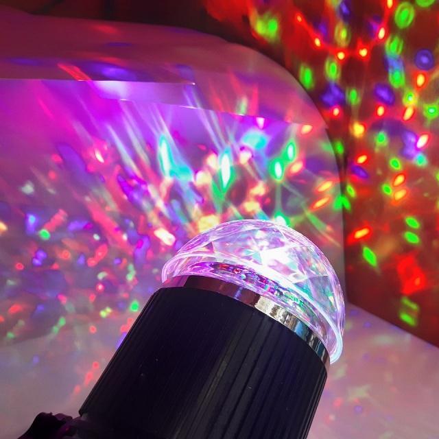 Đèn LED cảm biến âm thanh mini 7 màu RHD43