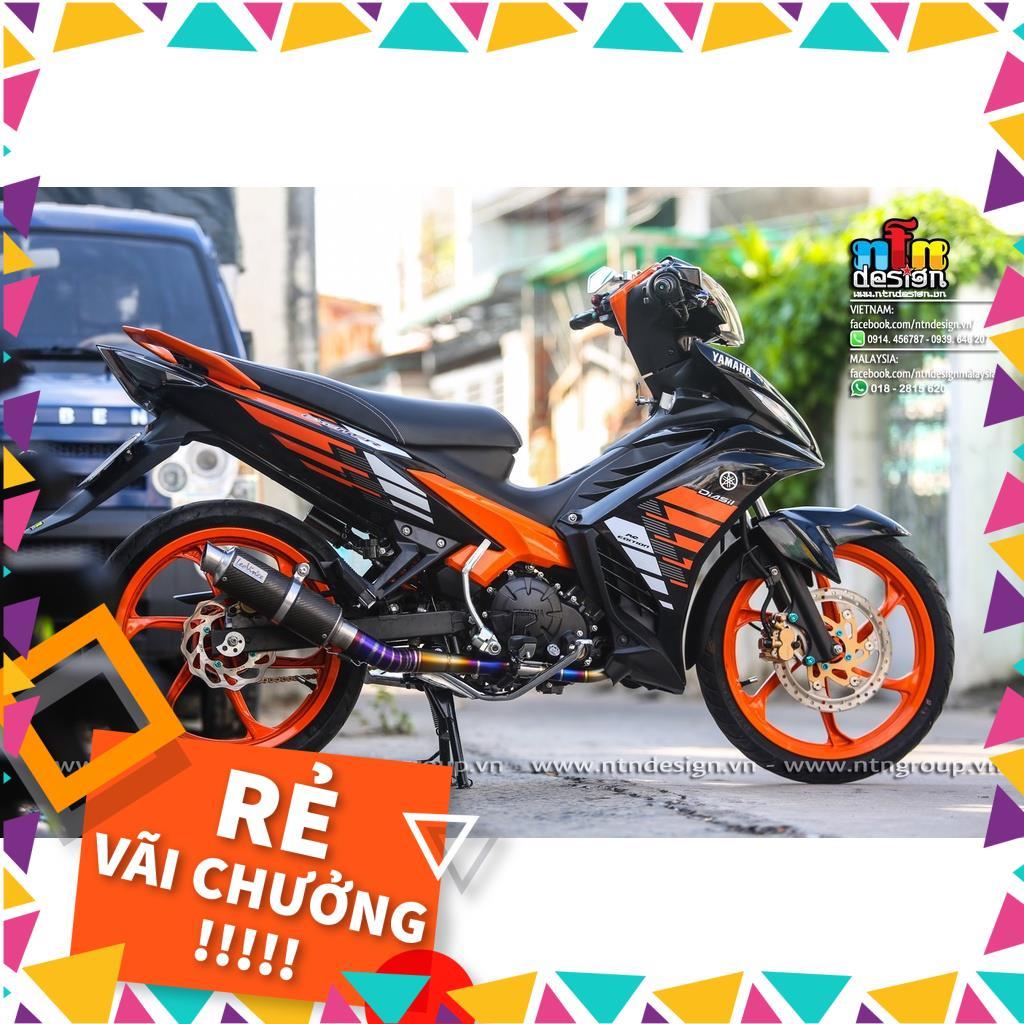 Tem Rời Exciter 135 Mẫu 2014 Zin Cam Đen