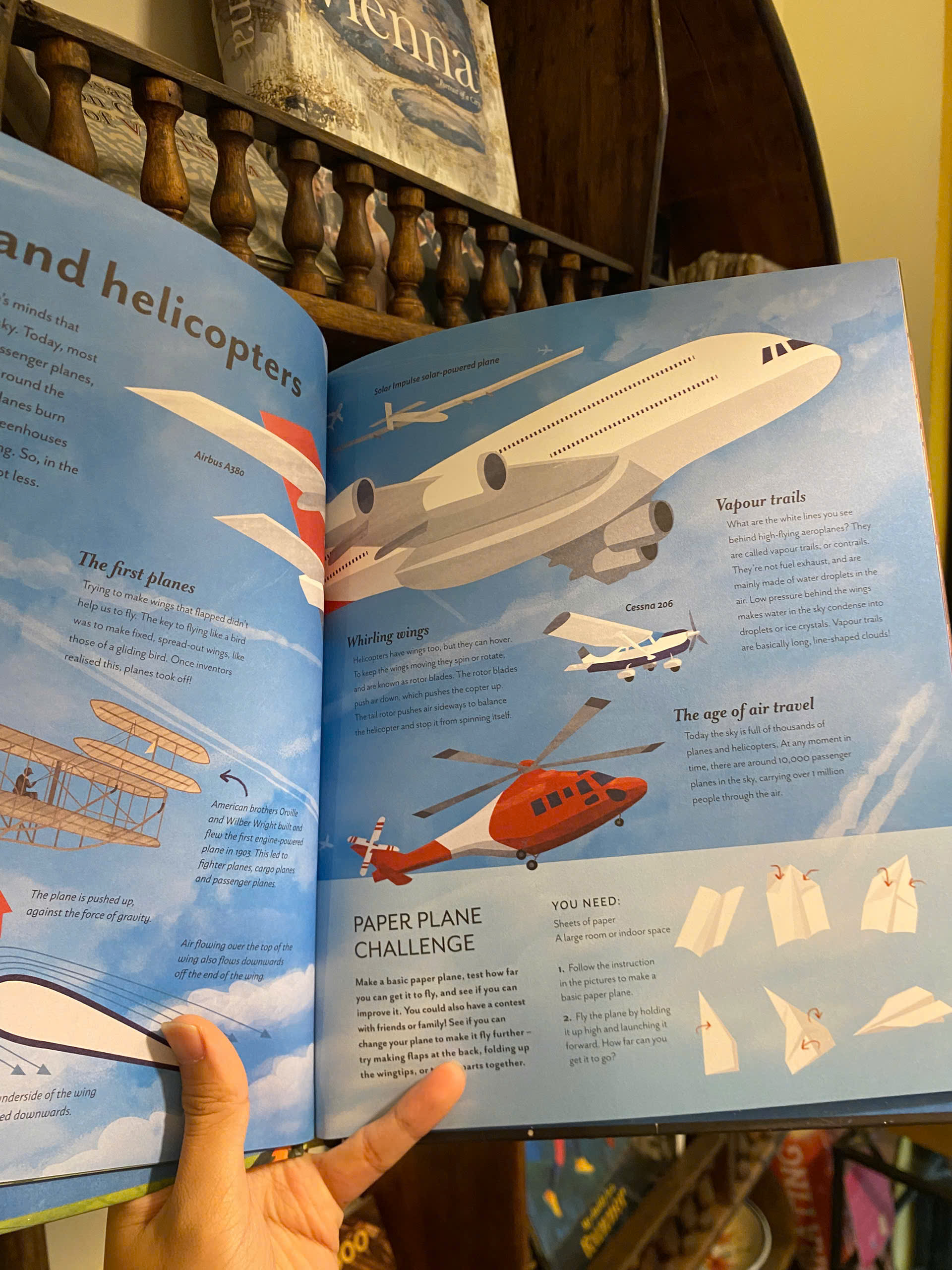 Sách - Skygazing: Explore the Sky in the Day and Night by Anna Claybourne | Children's Science Book