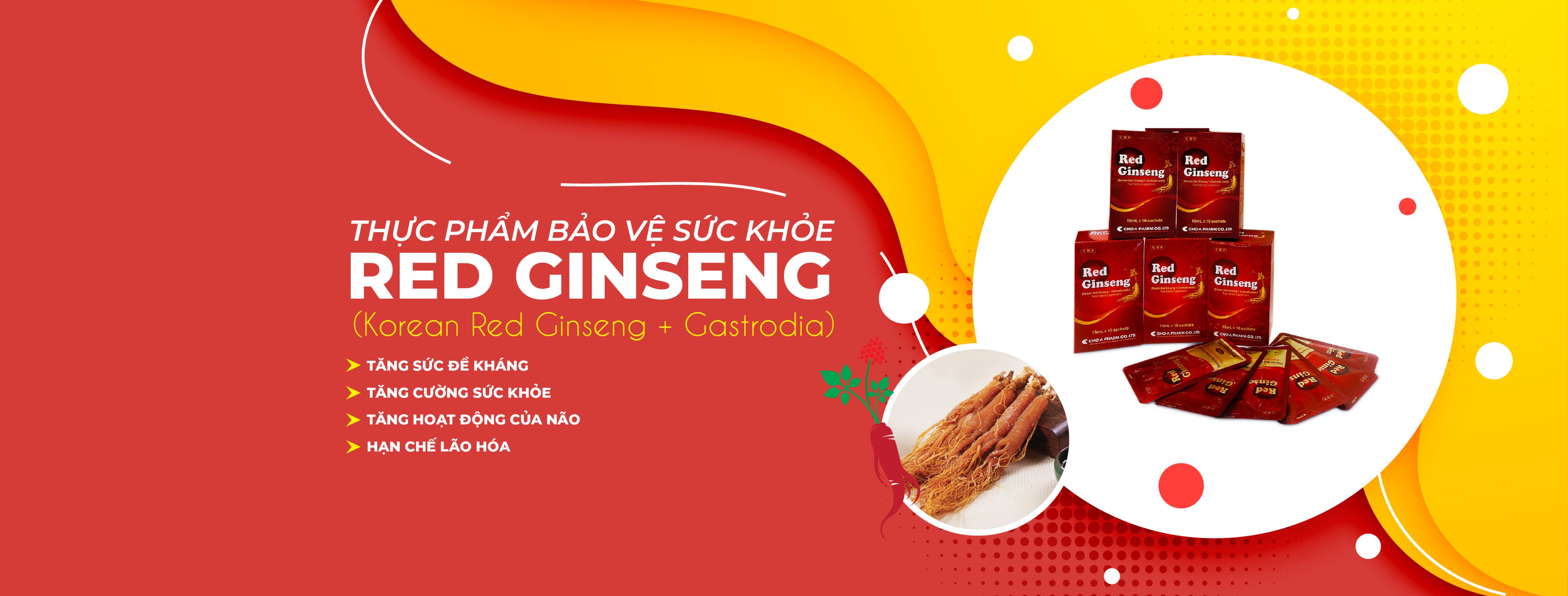 Set Quà Tặng Red Ginseng Hồng Sâm Hàn Quốc Hỗ Trợ Tăng Đề Kháng (3 Hộp x 1 Set)