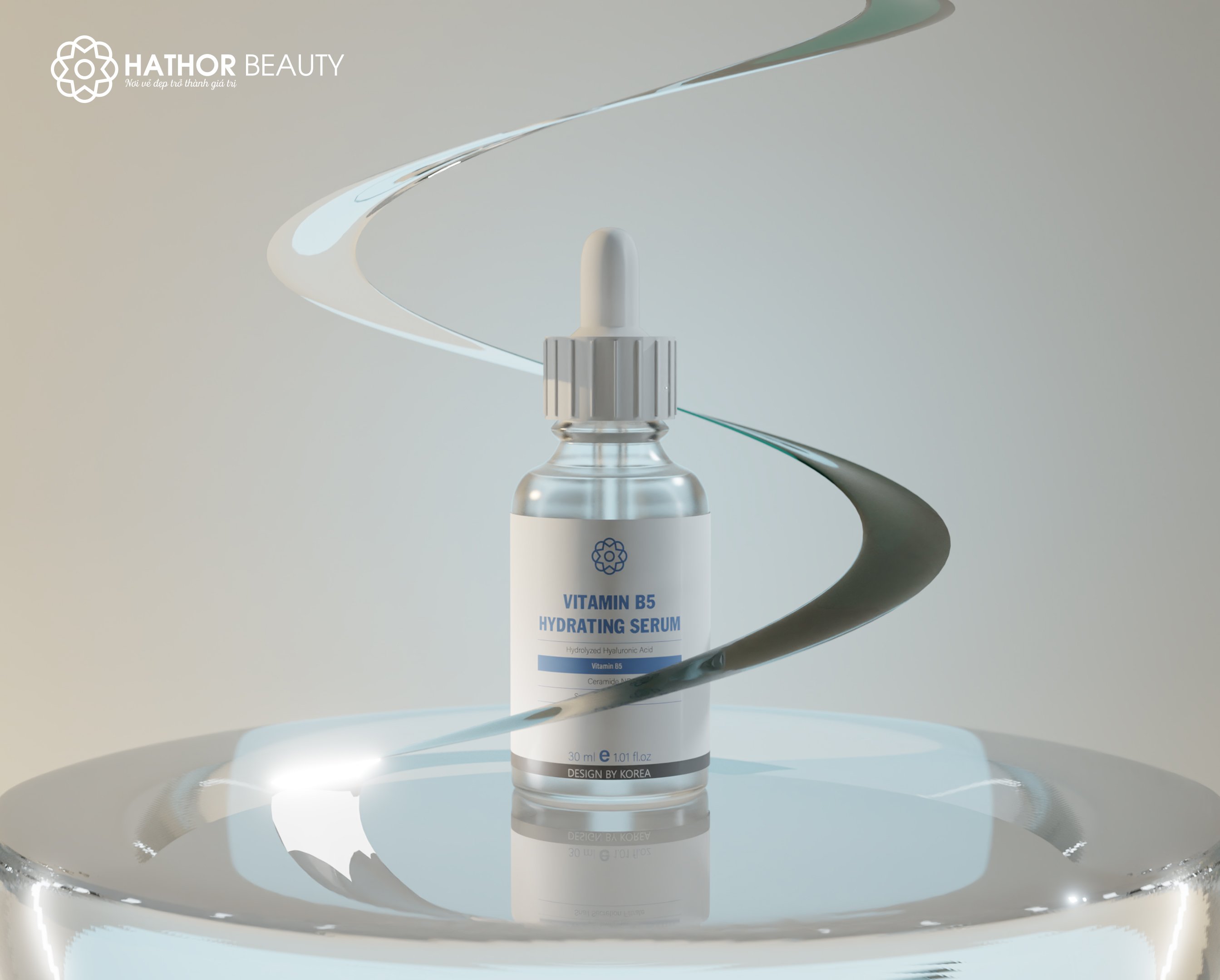 Vitamin B5 Hydrating Serum Siêu Cấp Ẩm Và Phục Hồi Da Hathor Beauty 30ml