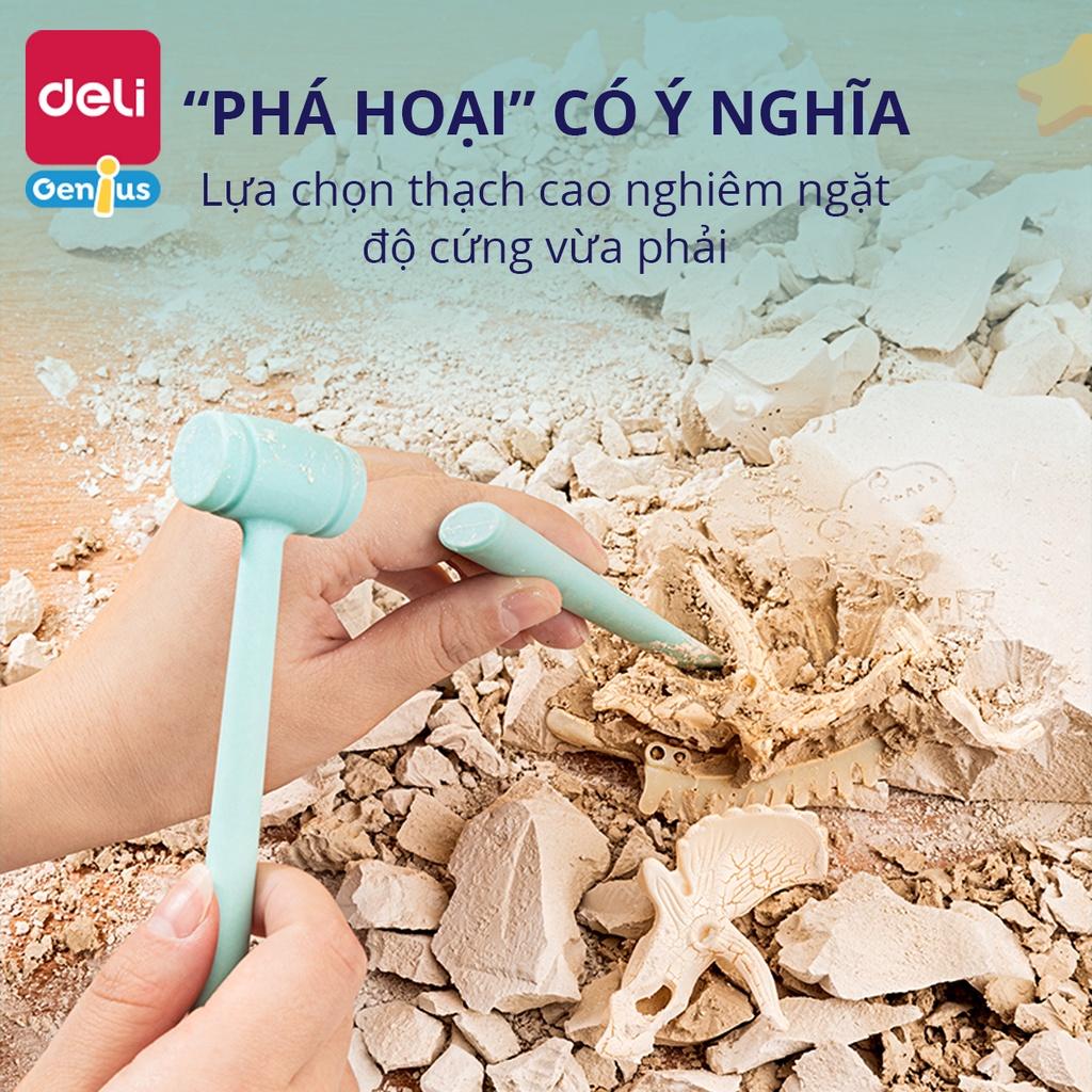 Bộ Đồ Chơi Khảo Cổ Truy Tìm Xương Khủng Long Bạo Chúa Deli - Đồ Chơi Giáo Dục Kích Thích Trí Tìm Tòi Sáng Tạo Của Trẻ - 74349 52