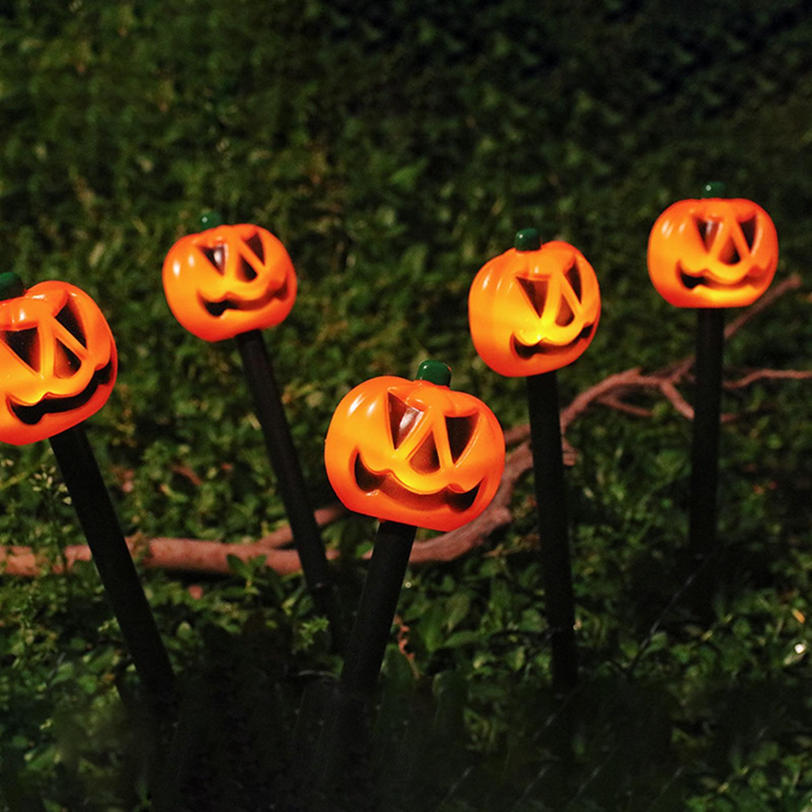 Solar Path Lights Outdoor Waterproof Halloween Decorations Outside Garden Lights Pathway for Garden Yard Landscape Patio Path